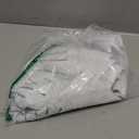 Sunlit Design Water Repellent Fabric Shower Curtain Light Blue Green Fireworks and Tree Modern Neat Printed Curtain White, 71"L x 71"W