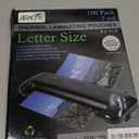 Apache Laminating Pouches 5 mil, for 8.5 x 11 inch Letter Size Paper 9 x 11.5 inch Sheets, 100 Pack