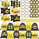 Paterr 60 Pcs Softball Party Favors Team Gifts 12 Drawstring Bag 12 Makeup Bags 12 Lipstick Holder 12 Hair Scrunchies 12 Bracelet for Softball Party(Sweet Style)