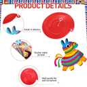 Blosssound 54 Pcs Hispanic Heritage Month Swirls Decorations Latin American Hanging Swirls Spanish Classroom Ceiling Streamers Decor for National Hispanic Heritage Festival Party Supplies