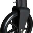 Stander Locking-Swivel Front Wheel Kit, 6-inch Replacement Wheels for Stander Wonder Walkers and Signature Life Elite Travel Walker, Set of 2