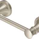 Hoimpro Wall Mounted Rustproof Toilet Tissue Paper Holder Bathroom Accessories Toilet roll Paper Hanger, Brushed Nickel