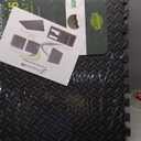 ProSource fs-1908-pzzl Puzzle Exercise Mat EVA Foam Interlocking Tiles (Black, 24 Square Feet)