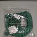 Eversimpleinc 1 to 4 Splitter Extension Cord (Combined 46 FT, End to End 28 FT), 3 Prong Plug with 4 Extended Outlets, with Weatherproof Covers for Indoor and Outdoor (Green)