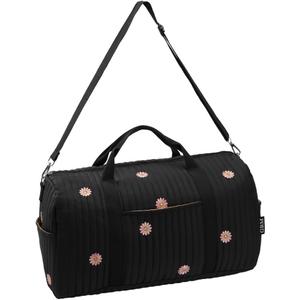 GoBabyMart Women’s Travel Duffel Bag – Large Weekender & Overnight Travel Bag with Wet Pocket, Carry-On Friendly, Ideal as Hospital or Maternity Bag for Labor and Delivery