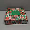 5 Ft Pop Up Tinsel Christmas Tree with Timer 60 Warm Multi Color Change Lights 15 Ball Ornaments 4 Modes 3D Star Battery Operated Artificial Xmas Tree Home Indoor Outdoor Decor (Green Silver)