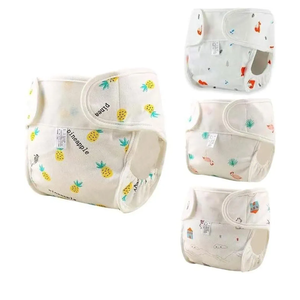 BABESIDE 4 PCS Baby Dolls Diapers Underwear for 17-24 Inch Reusable Doll Diapers Reborn Babys Doll Accessories Fits Baby Doll