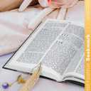 4 x Bookmark Christmas Stocking Stuffers for Women: Teacher Gifts for Readers Book Lovers Metal Feather Bookmarks for Teens Coworker, Butterfly Book Mark Unique Birthday Reading Gift for Mom Friend Sister (Gold Feather - Cobalt Blue Crystal With White Flower)