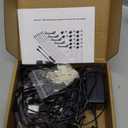 Litever Under Cabinet Light, 6 PCS 20 Inches Flexible LED Strips with Power Adapter, 24W,1800 Lumen, Daylight 5000K. Suitable for Kitchen Cabinets, Counters, Under Shelf, Closets (6-Strip-5000K)