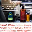 Leather Honey Leather Cleaner: Non-Toxic Leather Care Made in the USA Since 1968. Deep Cleans Leather, Faux & Vinyl - Couches, Car Seats, Purses, Tack, Shoes & Bags. Safe Any Colors & White Leather (8 Fl Oz (Pack of 1))
