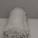 OLANLY Dog Door Mat for Muddy Paws 40x32, Absorbs Moisture and Dirt, Absorbent Non-Slip Washable Doormat, Quick Dry Chenille Mud Mat for Dogs, Entry Indoor Entryway Carpet for Inside Floor, Light Grey