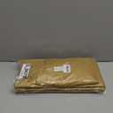 10 Pack Premium Disposable Plastic Tablecloth 54" X 108" Rectangle Table Cover for Birthdays Weddings Christmas Anniversary Buffet Table (Gold)