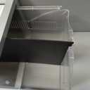 13x10x8 Stackable Reptile Rack, 6-Level, Removable Divider, Ventilated
