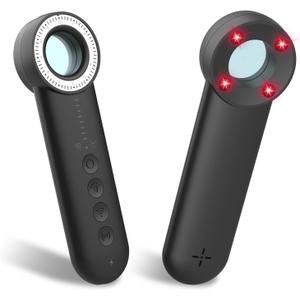 2025 Latest Upgraded Version Hidden Camera Detectors, 5 Levels Sensitivity Camera Detector Spy Camera Finder, Hidden Bug and Camera Detector, GPS Tracker Detector for Car, Home, Travel, Hotel, Office