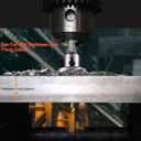 2-Pack 1-1/4" TCT Hole Saws for Hard Metal, Heavy Duty 32mm Tungsten Carbide Tipped Hole Cutters Set with Spring-Loaded Pilot Drill Bits for Stainless Steel, Metal, Iron, and Plastic