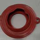 Korky 6000BP Universal Toilet WaxFree Seal with Hardware - Toilet Installation Made Easy - Made in USA , Red (1 Pack)