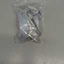 5 Pcs Over The Door Hooks Z-Shaped Hanging Hooks Dual Head Fits 3/4" and 1-1/2" Door Widths, Stainless Steel Reversible Single Hanger Hook for Door, Kitchen, Cabinet, Cupboard, Drawer (Silver)