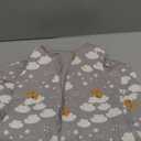 Looxii Baby Sleep Sack 6-12 Months 2.5 TOG Baby Wearable Blanket, Cotton Quilted Infant Toddler Sleeping Bag 2-Way Zipper Warm Toddler Sleep Sack for Winter (Medium, Grey Moon)
