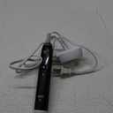 Oral-B iO Series 5 Rechargeable Electric Toothbrush with Visible Pressure Sensor to Protect Gums, 2 Minute Timer, 5 Cleaning Settings, 1 Replacement Toothbrush Heads, and Travel Case, Black