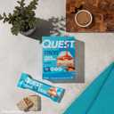 Quest Nutrition Stacks Protein Bars, Cinnamon Brown Sugar, 20g Protein, 2g Net Carbs, 1g Sugar, High Fiber, Low Sugar, Gluten Free, 4 Count