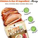 NutriChomps Dog Chews, 6-inch Braids, Easy to Digest, Rawhide-Free Dog Treats, Healthy, 4 Count, Real Chicken flavor