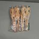 4Pcs Plastic Flexible Rotation 12 Moveable Joints Doll Toy Rotatable Nude Doll Body Toy Female Figure Naked Body Dolls for DIY Dolls