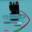 Starter Solenoid Relay for Polaris 3083211 3085521 3087196 4010930 4011335 Magnum Scrambler Sportsman Trail Blazer Xplorer ATP 250 300 325 330 335 350 400 400L 425 450 500 Z405