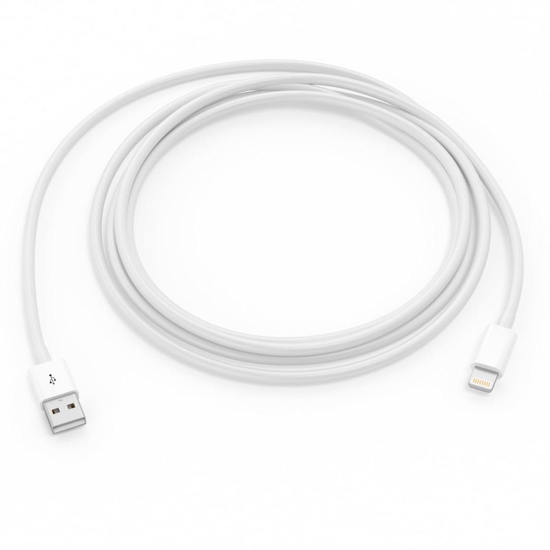 Car Apple Carplay CableUSB A to Lightning Cable 6FT Compatible with iPhone 14 13 12 11 Pro Max XR XS X Charger CordCar Charging CordWhite