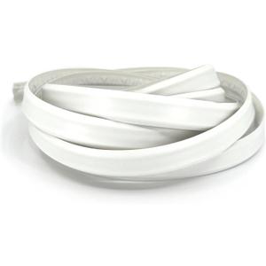 InstaTrim The Original Flexible Trim - 10ft White 1/2" Wide Adhesive Trim with Many Uses Including Bathtubs, Sinks, Counters, Tile, Floors - Made in USA