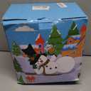 OurWarm 10FT Christmas Inflatable Outdoor Decoration, Giant Funny Lounging Inflatable Snowman with Built-in LED Lights, Blow Up Christmas Yard Decorations Outdoor for Xmas Lawn Garden Holiday Party