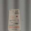 Cool Sports Style Compatible with iPhone 14 Case, Slim TPU Creative Black White Letters Design Phone Case with Camera Protection for Men Boys Girls 6.1 inch White