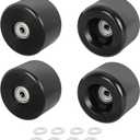 4 pcs 1671705000 Upgraded Replacement Wheels Compatible with Royal Metal Upright Vacuum Cleaner