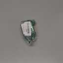 Amerock Glacio 1-3/8 inch (35mm) Length Clear/Black Bronze Cabinet Knob, BP36975CBBR (Square)