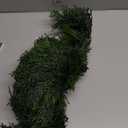 6FT Artificial Cedar Garland, Realistic Christmas Pine Garland, Lush Evergreen Cypress Garlands, Real Touch Faux Greenery for Mantel, Table, Staircase, Fireplace, Holiday Party Indoor Outdoor Decor