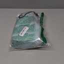 Maliton Travel Potty Seat for Toddler & Kid Travel, Portable Foldable Potty Seat with Storage Bag, Non-Slip Potty Training Toilet Seat Cover wth Splash Guard (Aqua Green)