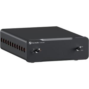 Fosi Audio V3 Mono Power Amplifier for Home Audio Speakers, Mini Monoblock Class D Amp with TPA3255, 240W for HiFi Home Theater AVR Receiver Component, RCA/XLR Balanced Inputs 48V/5A Power