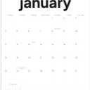 2026 Calendar, 12 Months, January to December, 17" x 12", Large Wall Calendar 2026 with Hanger, Calendar 2026 for Wall, 2026 Calendar Planner, Thick Paper, Spiral Binding, Simple and Aesthetic Design.