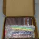 Kisston 16 Sets Coffee Cup Notepad with Pen Thank You Sticky Notes Motivational Sticky Notes for Christmas Party Gift Teacher Mother's Day Team Employee Appreciation(Novel Color)