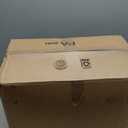 Bedsure Calming Dog Bed for Medium Large Dogs - Donut Washable Large Pet Bed, 33 inches Anti-Slip Round Fluffy Plush Faux Fur Dog Bed, Coffee