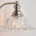 XIEDUN Brushed Nickel Bathroom Vanity Light Fixture 3 Light Vanity Lights for Bathroom Vanity Light Fixtures