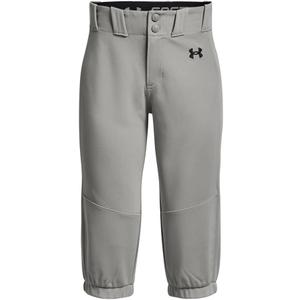 Under Armour Girls Utility Softball Pants 22, (075) Baseball Gray / / Black, X-Small
