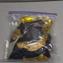 50th Birthday Decorations for Men Women with Happy 50th Birthday Decorations Banner 50 balloon number, Black and Gold 50th Birthday Balloons Kit for 50th Birthday Party Decorations