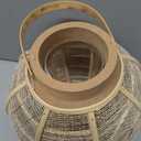 Bamboo candle holder
