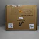 Clear Acrylic Freestanding Dog Gates for The House  Folding 3-Panel Pet Gates for Doorways, Indoor Stairs, and Hallways, Transparent Barrier for Dogs, Puppies, and Cats