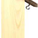 Esschert Design FB464 Silo Feeder with Three Suet Ball Hooks, Wood