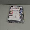 4 x Academic Planner 2026-2027, Weekly and Monthly Agenda Planner, Daily Calendar Planning Notebook (July 2026 - June 2027), School Teacher Student Supplies, Blue Flower