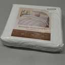 Cozyide White Duvet Cover Queen Size, Soft 3-Piece Seersucker Queen Duvet Cover Set, All Seasons Bedding Set with Zipper Closure and Corner Ties(90"x90", 2 Pillow Cases 20"x26")