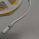 COB LED Strip Light Warm White 3000K, 32.8ft Dimmable Bright 24V Led Tape Light with RF Remote, Indoor COB Led Lights for Bedroom Kitchen Under Cabinet DIY Lighting, 1 Rolls of 32.8ft