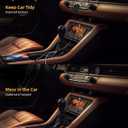 GLOGO 3 in 1 Retractable Charging Cable [3A,3FT] Multi USB Cable Fast Charger Cord for Phone, Samsung, iPad, Tablets, Switch and More - Black