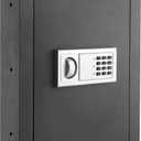 In-Wall Safe with Electronic Keypad and 2 Manual Override Keys - Protect Money, Jewelry, and Passports at Home or Business by Paragon Safes (Gray)